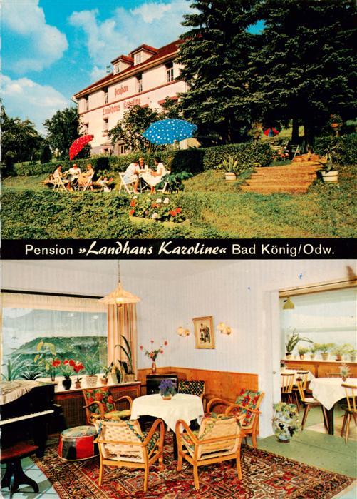 Bad Koenig Odenwald Pension Landhaus Karoline Gastraum