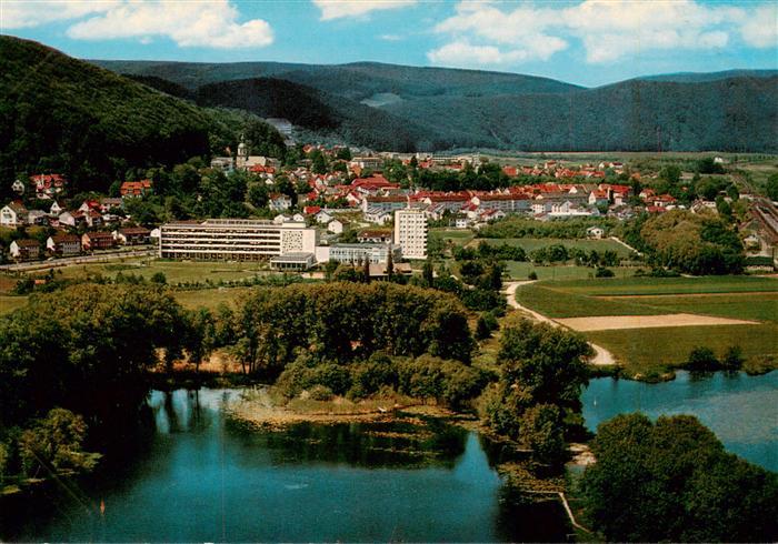 Bad Sooden-Allendorf Sanatorium Balzerborn Fliegeraufnahme