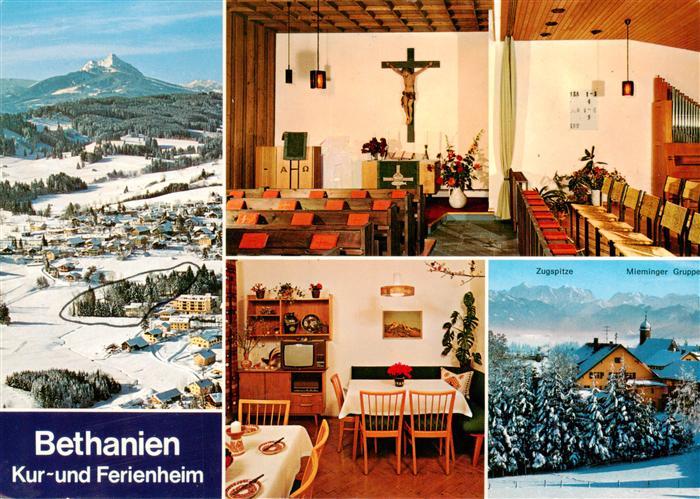 Oy Bad Mittelberg Oberallgaeu Bayern Panorama Bethanien Kur und Ferienheim Hausk