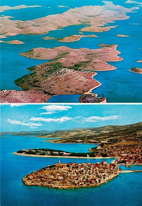 Kornati Islands Croatia Primosten Fliegeraufnahmen