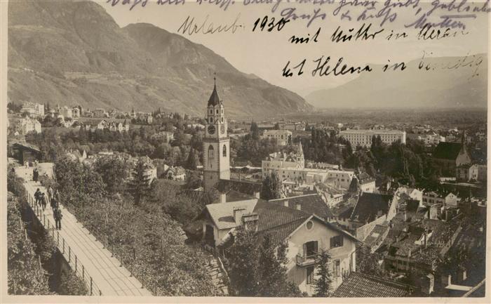 Merano Meran IT Passeggiata Tappeiner Panorama