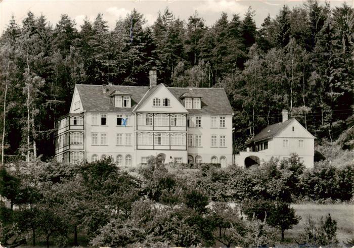 Frankenhain Thueringen Kurheim der VdN Erich Hertel