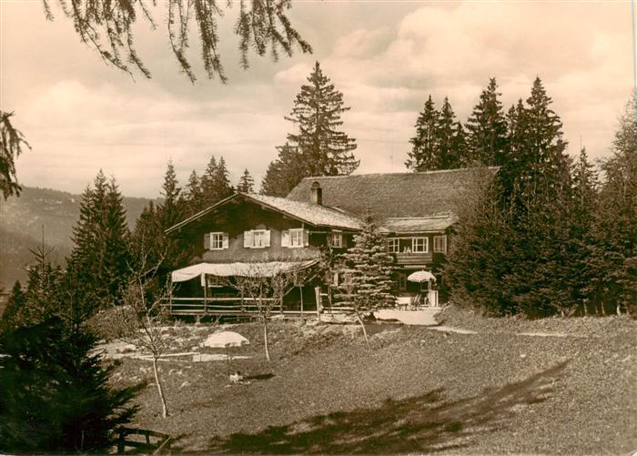 Hirschegg Kleinwalsertal Vorarlberg AT Kinderheim Haegele