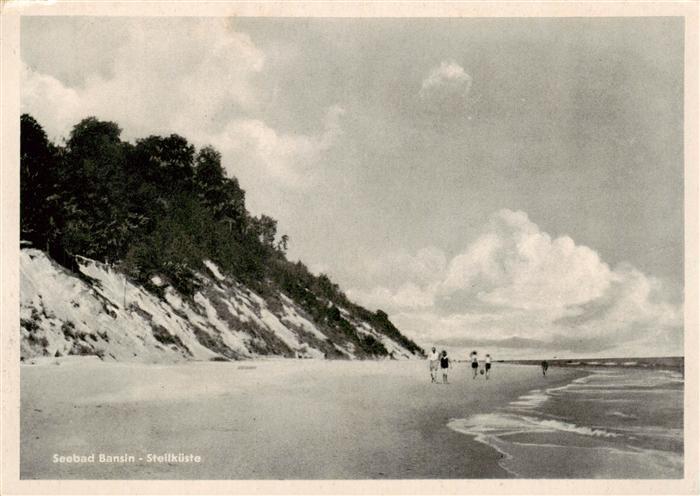 Bansin Ostseebad Steilkueste Strand
