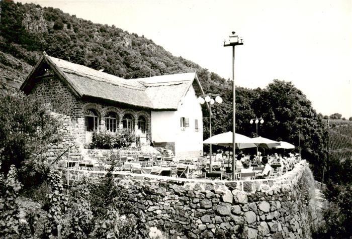 Badacsony HU Kisfaludy-haz Bergrestaurant Terrasse