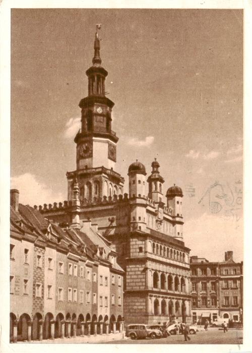 Poznan Posen Ratusz Rathaus