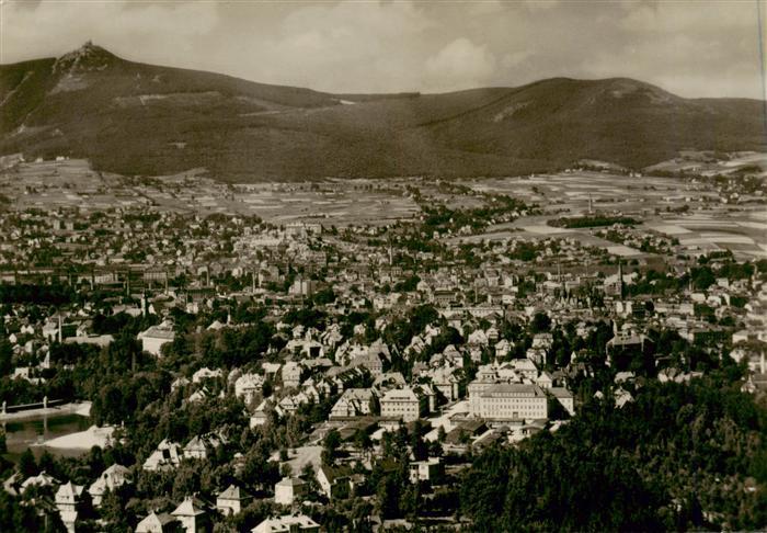 Liberec Reichenberg Fliegeraufnahme