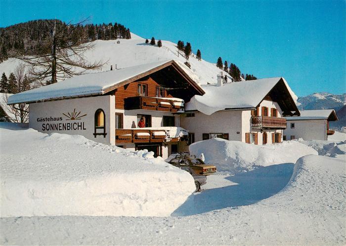 Schattwald Tirol AT Fremdenheim Sonnenbichl Winterzauber