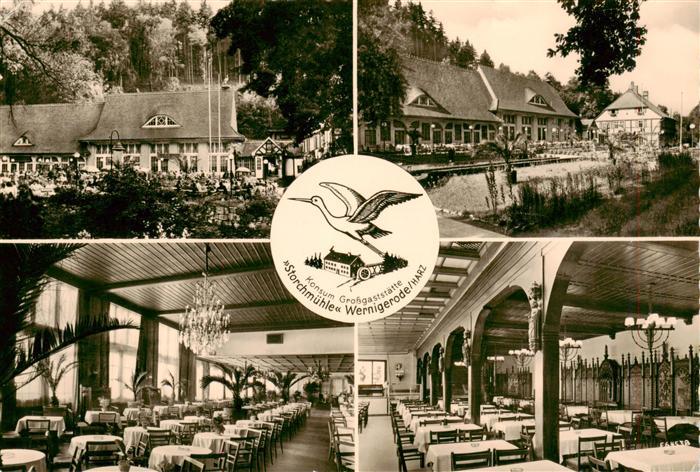 Wernigerode Harz Konsum Grossgaststaette Storchmuehle