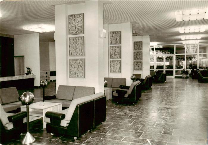 Finsterbergen Bad FDGB Erholungsheim Wilhelm Pieck Empfangshalle