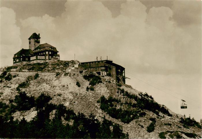 Jested Jeschken Liberec Reichenberg Ianovaka Berghotel Bergbahn