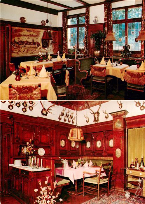 Friedrichshafen Bodensee Hotel Buchhorner Hof Restaurant Altdeutsche Stube