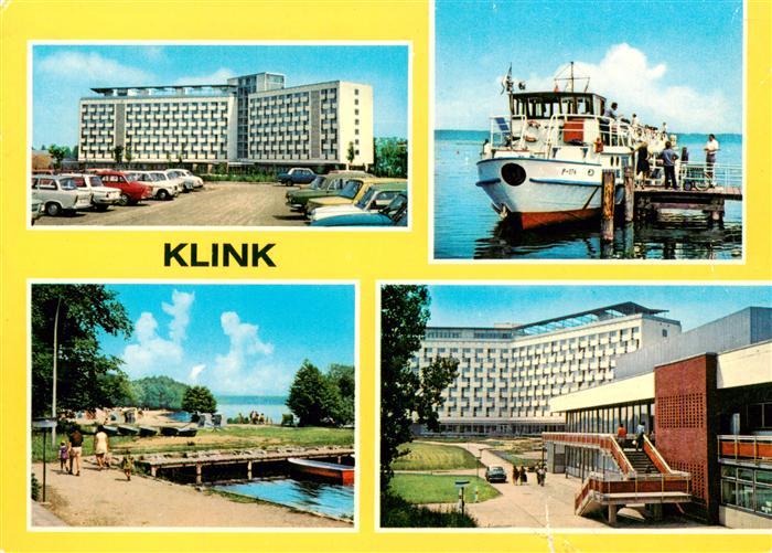 Klink Waren FDGB Ferienobjekt Erholungsheim Herbert Warnke MS Fontane Mueritzhaf