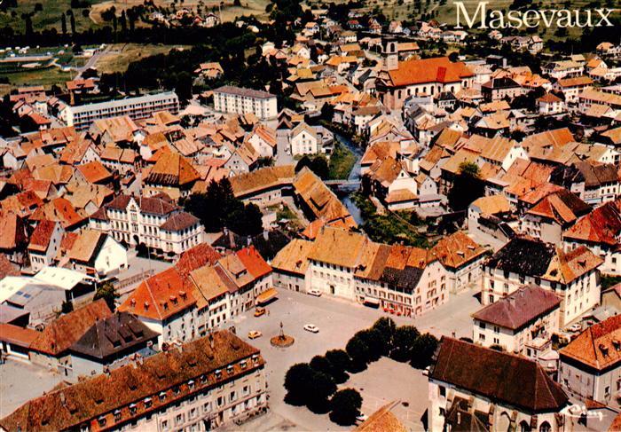 Masevaux 68 Alsace Vue aérienne