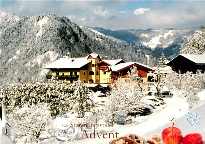 St Johann Pongau Hotel Alpenhof Gschwandl Winterpanorama zur Adventszeit