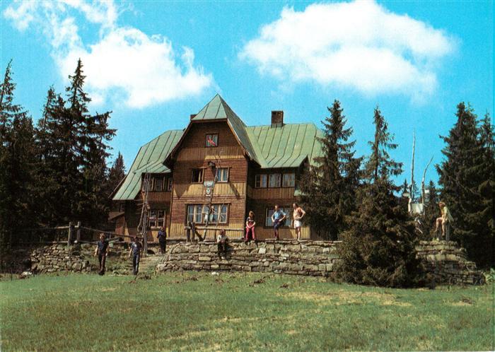 Beskid Zywiecki PL Schronisko PTTK na Hali Rysianka Berghuette Beskiden