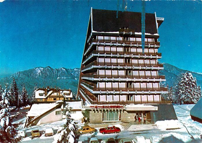 Predeal Romania Hotel Cloplea im Winter