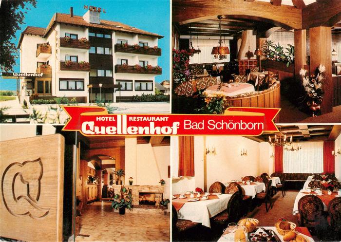 Bad Schoenborn Hotel Restaurant Quellenhof