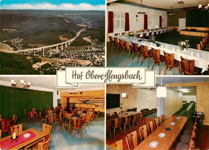 Eiserfeld Siegen Westfalen Hof Obere Hengsbach Restaurant Saal Kegelbahn Autobah