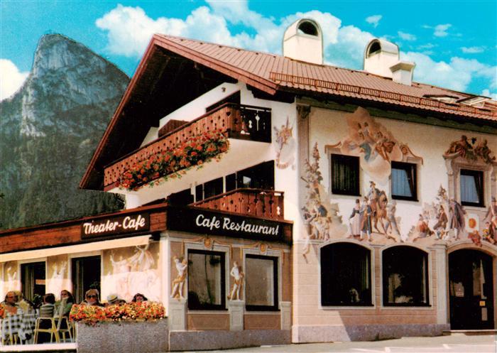 OBERAMMERGAU Bayern Theatercafe Restaurant
