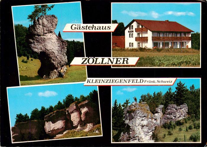 Kleinziegenfeld Gaestehaus Zoellner Felsformationen