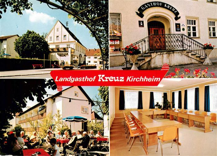 Kirchheim Arnstadt Landgasthof Kreuz Freiterrasse Gastraum