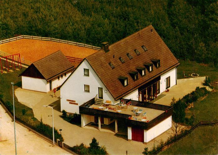 Kirchehrenbach Ponyhof Kinderfreizeitheim Fliegeraufnahme