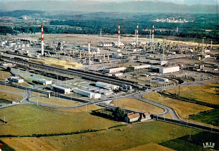 Lacq 64 Pyrenees-Atlantiques Vue generale aerienne