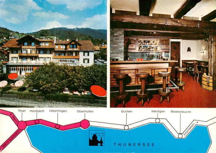 Oberhofen AG Hotel Kreuz Restaurant Bar Thunersee