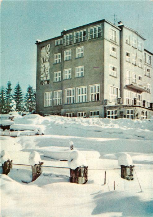 Wisla Beskidy Oberschlesien PL Gebaeude