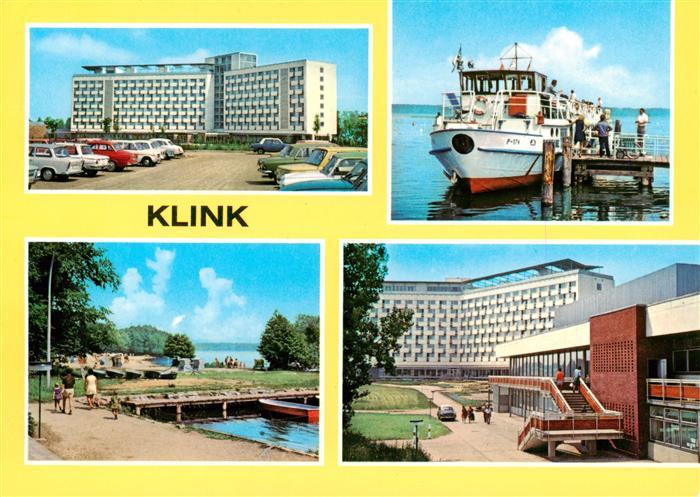 Klink Waren FDGB Erholungsheim Herbert Warnke MS Fontane FDGB Erholungsheim Schl