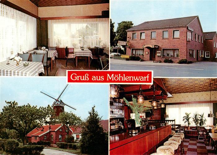 Moehlenwarf Weener Gasthof Knotenpunkt Gastraeume Bar Windmuehle
