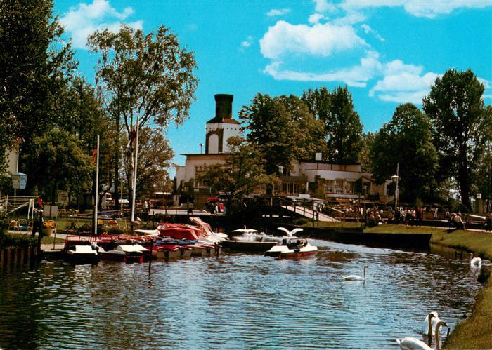 Steinhuder Meer Wunstorf Blick auf Hafen und Strandhotel