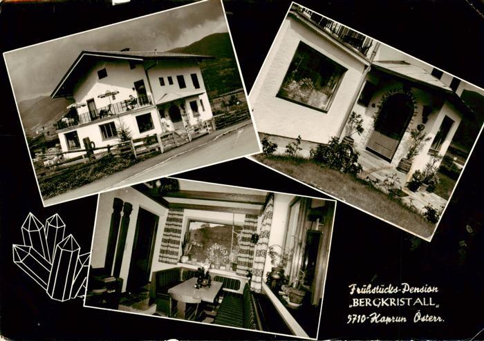 Kaprun AT Fruehstuecks Pension Bergkristall Eingang Gastraum