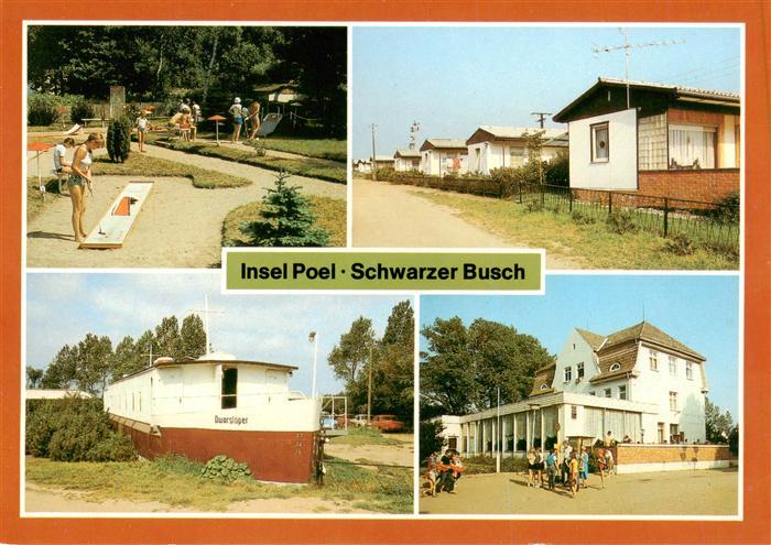 Insel Poel Schwarzer Busch Minigolfanlage Bungalows FDGB Dwarsloeper Erholungshe