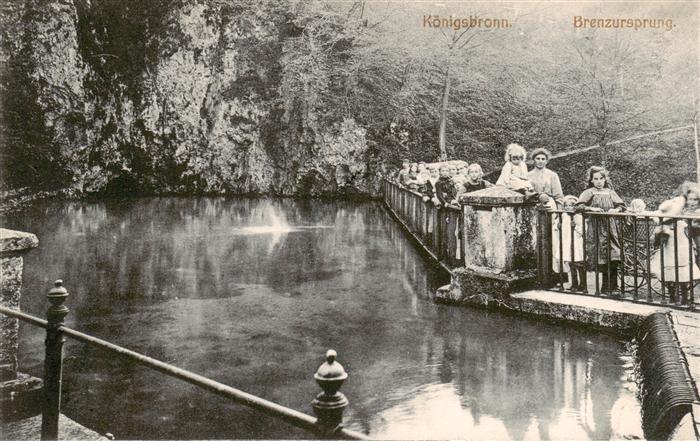 Koenigsbronn Wuerttemberg Brenzursprung