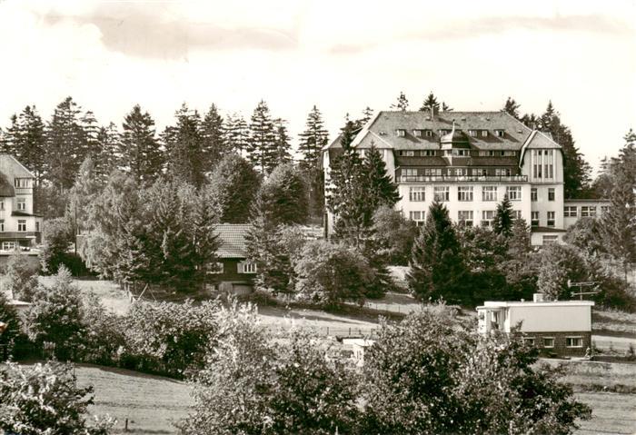 Friedrichsbrunn Harz Sanatorium Ernst Thaelmann