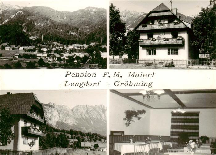 Groebming Steiermark AT Panorama Pension FM Maierl Lengdorf Gastraum