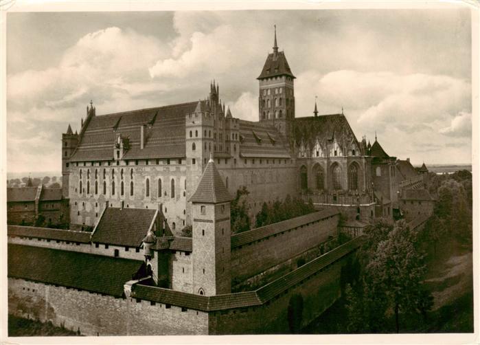 Marienburg   Westpreussen Malbork PL Schloss Marienburg