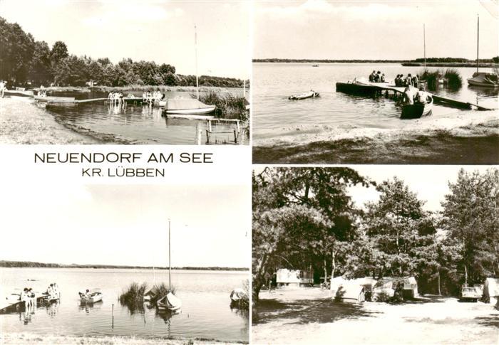 Neuendorf See Strandpartien Camping