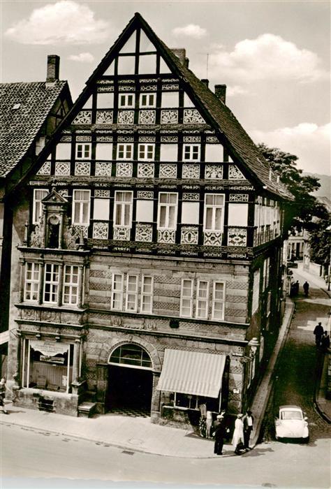 Hameln Weser Dempterhaus 17. Jhdt. Historisches Gebaeude