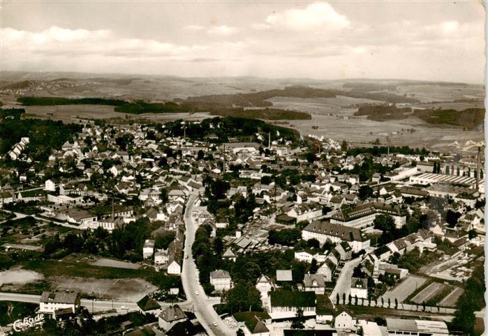 Helmbrechts Oberfranken Fliegeraufnahme