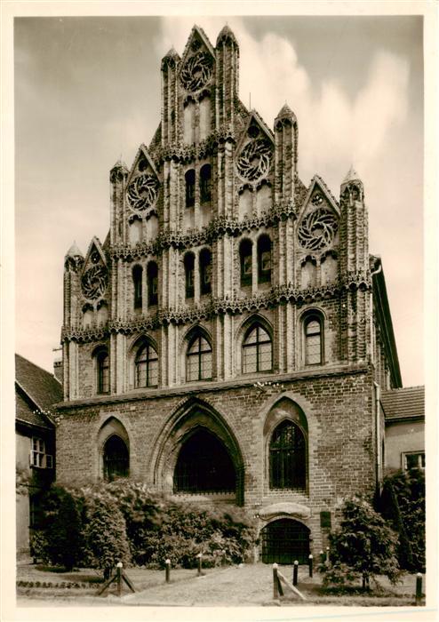 Koenigsberg Neumark Rathaus Rueckfront