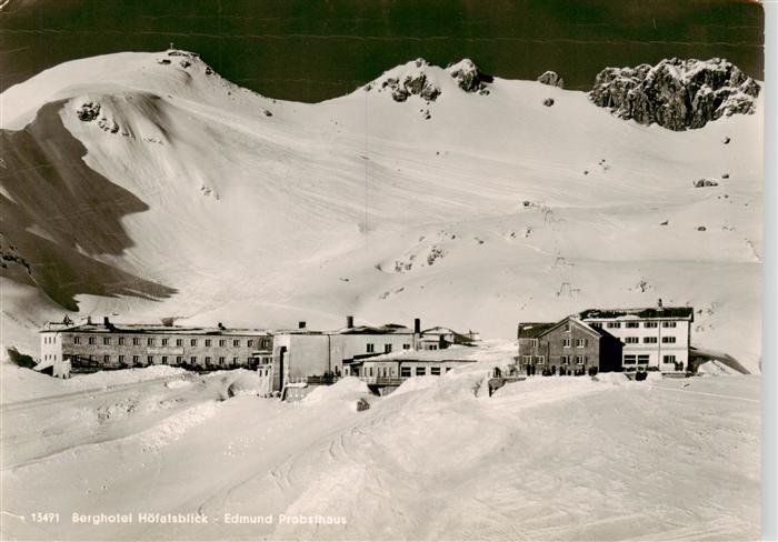 Oberstdorf Berghotel Hoefatsblick Edmund Probsthaus