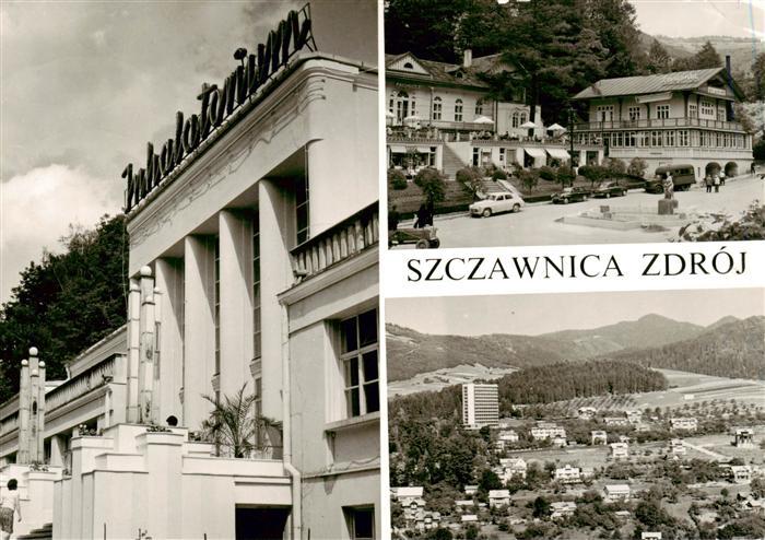 Szczawnica Inhalatorium Plac Dietla Widok ogolny