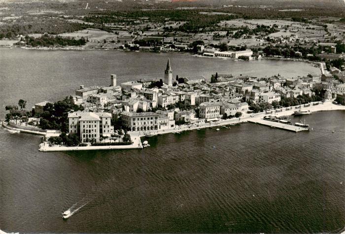 Porec Croatia Fliegeraufnahme