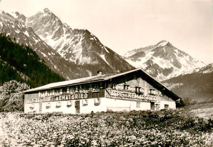 Oberjoch Bad Hindelang Alp Gasthof Kematsried