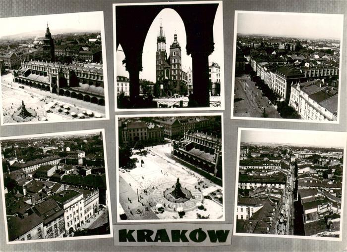 Krakow Krakau Kosciol Mariacki fragmenty Krakowa
