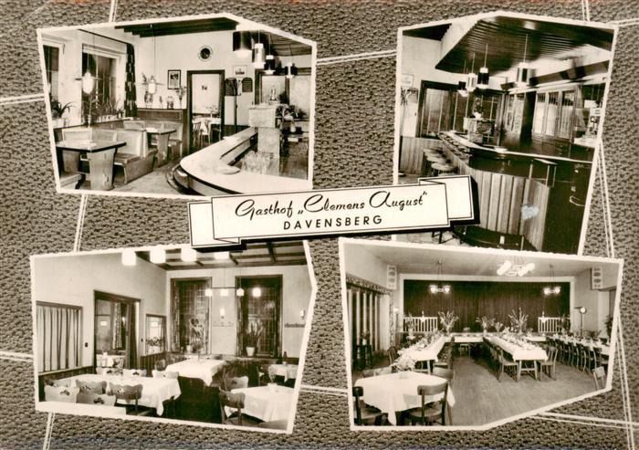 Davensberg Ascheberg Gasthof Clemens August Gastraeume