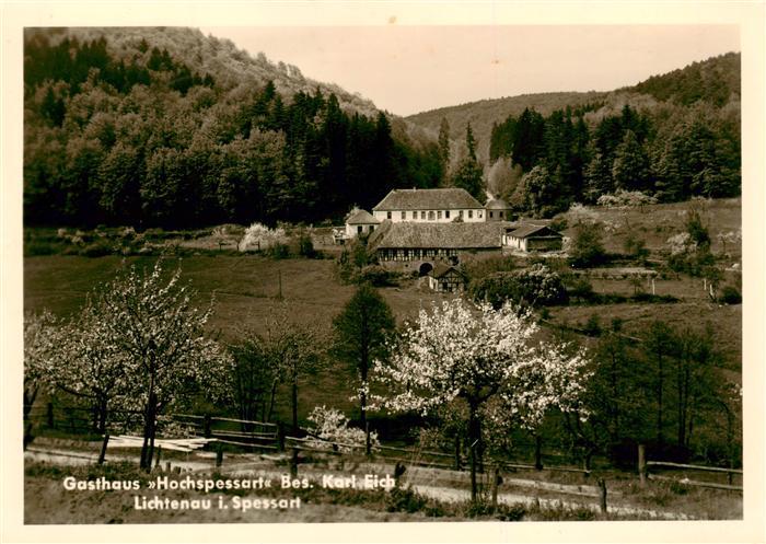 Lichtenau Spessart Gasthaus Hochspessart
